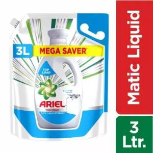 Ariel Matic Liquid Detergent Top Load 3L Pouch