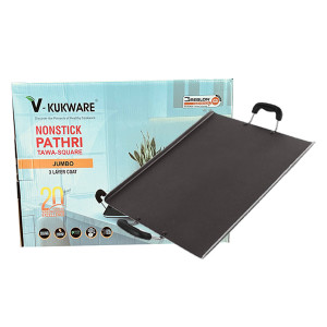 V Kukware Non Stick Pathiri Tawa Square