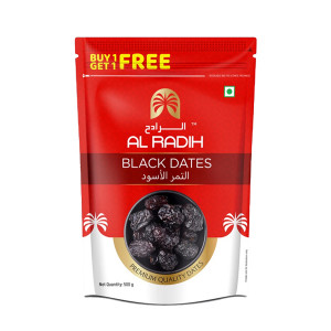 Al Radih Sp Black Dates 500 Gm