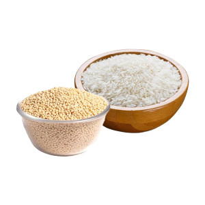 Raw Rice 3Kg + Uzhunnu Ball 500Gm