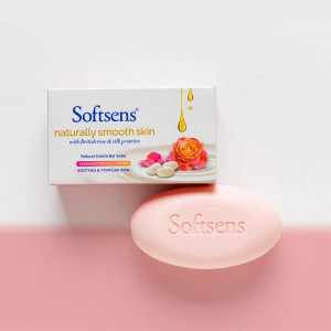 Softsens Naturally Smooth Skin Soap 4*100Gm