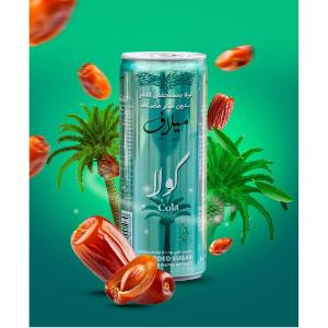 Milaf Cola No Added Sugar Can 240 Ml Imp