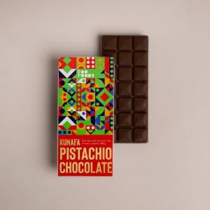 Foo Foods Kunafa Pistachio Chocolate 50 Gm Imp