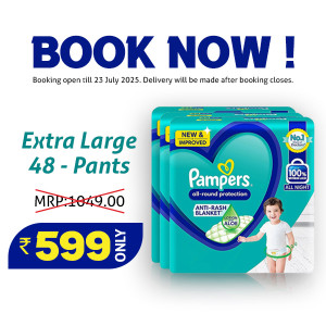 Pampers All-Round Protection Lotion With Aloe Xl 48P 12-17Kg