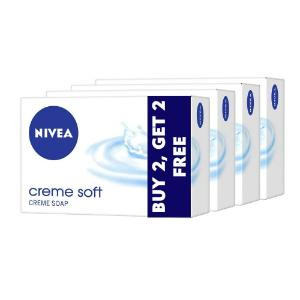 Nivea Cream Soft Cream Soap 125Gm Buy 2 Get 2