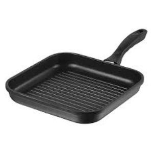 Vinod Zest Alum Die Cast Non Stick Sq Griddle 24Cm Zpsg24