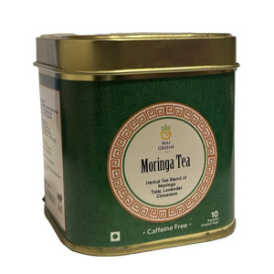 Mai Greens Moringa Tea (10 Bags/Bottle)