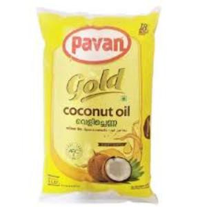 Pavan Gold Coconut Oil 900Ml Pouch