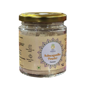 Mai Greens Ashwagandha Powder Premium 60Gm Btl