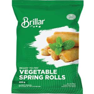 Abad Brillar Vegetables Spring Rolls 400Gm