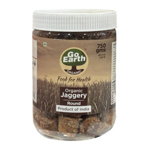 Go Earth Organic Jaggery Round 750 Gm