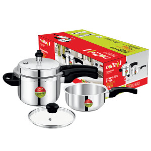 Nolta Hamaara Ss Pressure Cooker 3L+2L Combo Set
