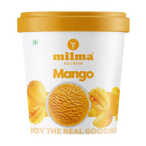 Milma Mango Ice Cream Tub 1Ltr