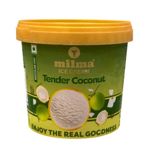Milma Ice Cream Tender Coconut 1 Ltr Tub
