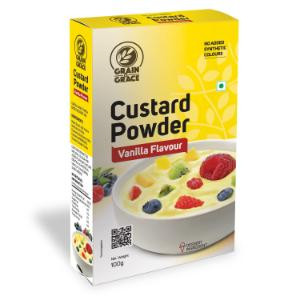 Grain & Grace Custard Powder Vanilla Flavour 100G