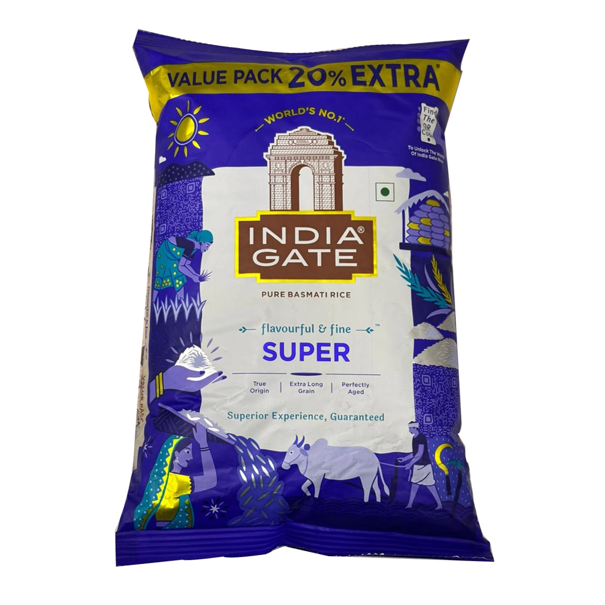 India gate basmati rice super 1 kg
