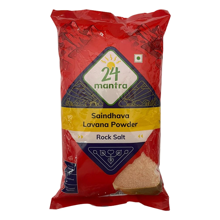 24 mantra organic himalayan rock salt powder 1 kg