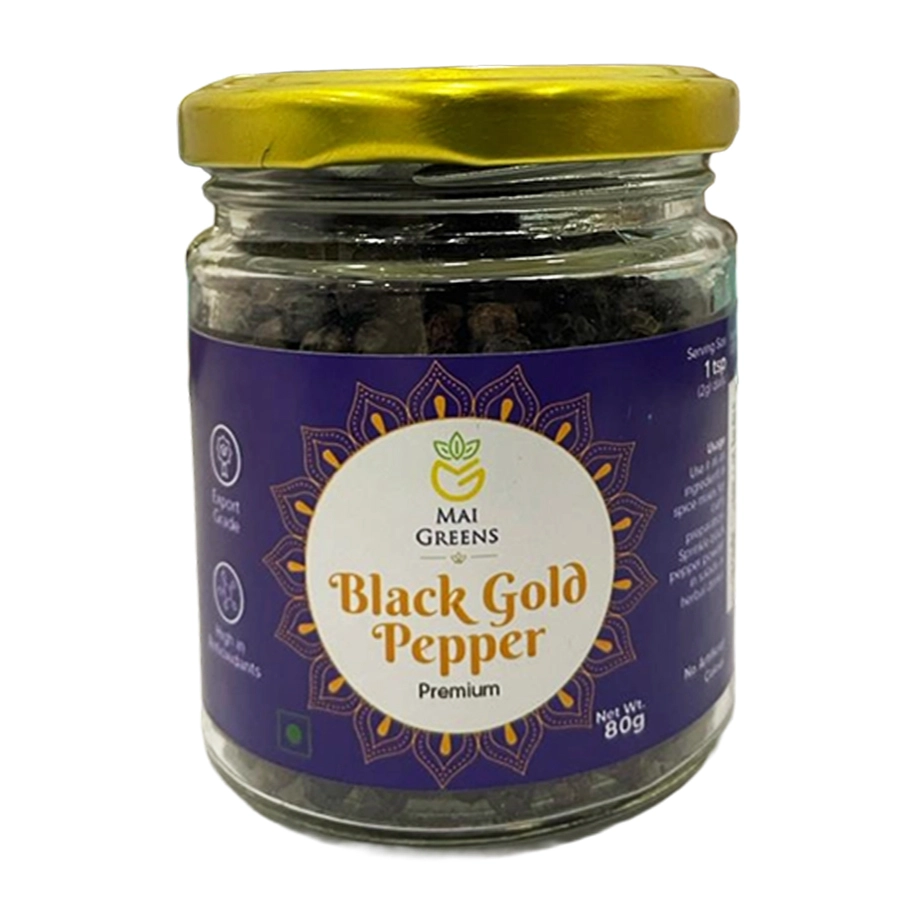 Mai Greens Black Gold Pepper Premium 80Gm