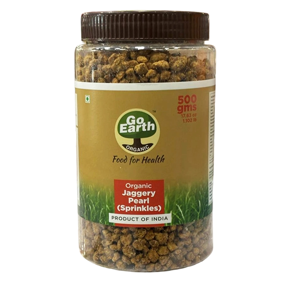 Go Earth Organic Jaggery Pearl 500Gm