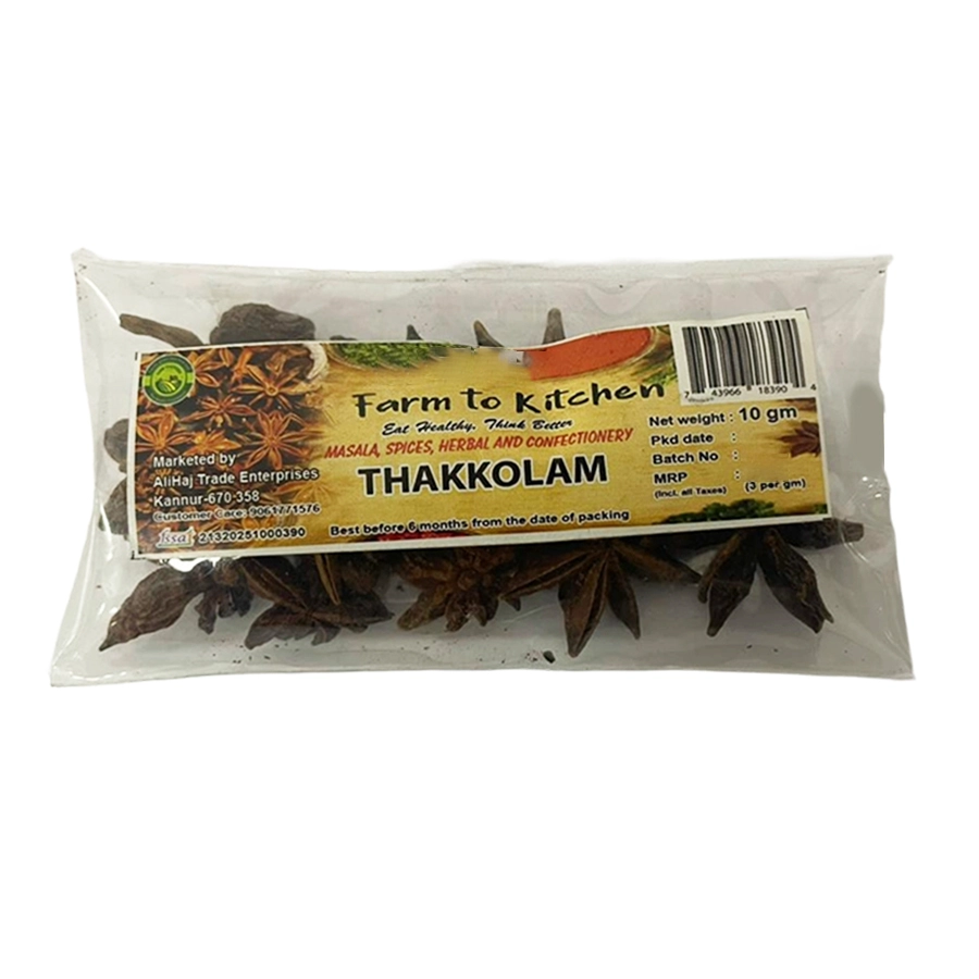 Farm To Kitchen Thakkolam 10Gm