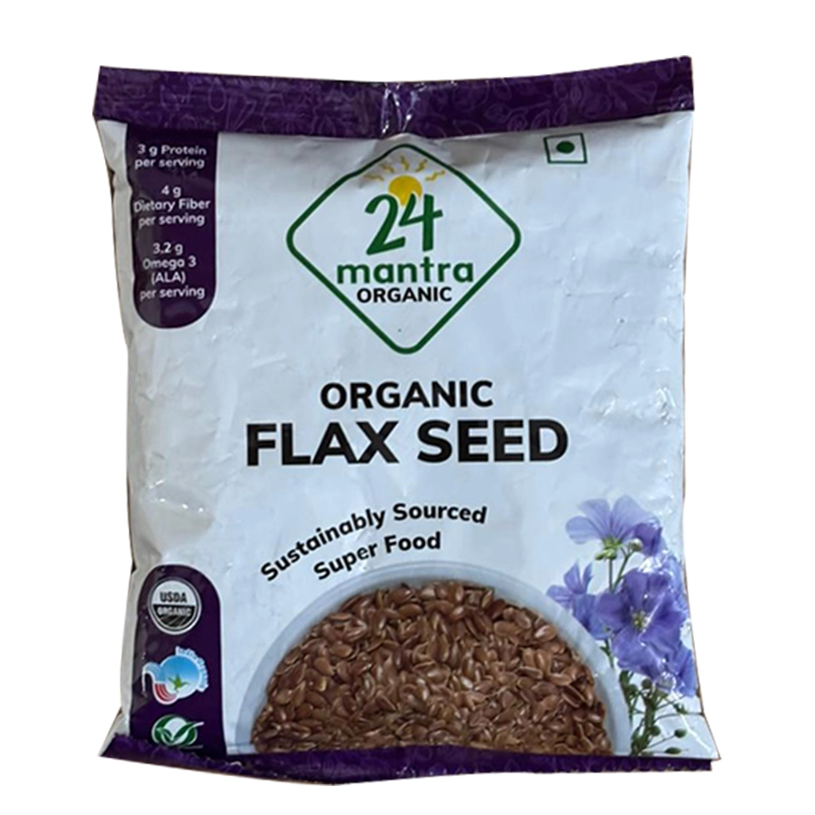 24 mantra organic flax seeds 200 gms