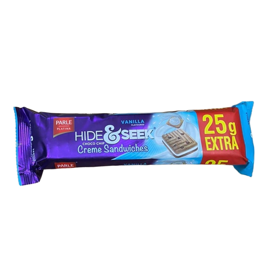 PARLE HIDE&SEEK VANILA 125 GM
