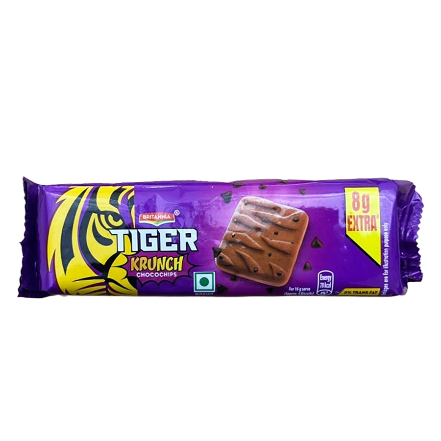 Britannia Tiger Krunch Chocochip 60G