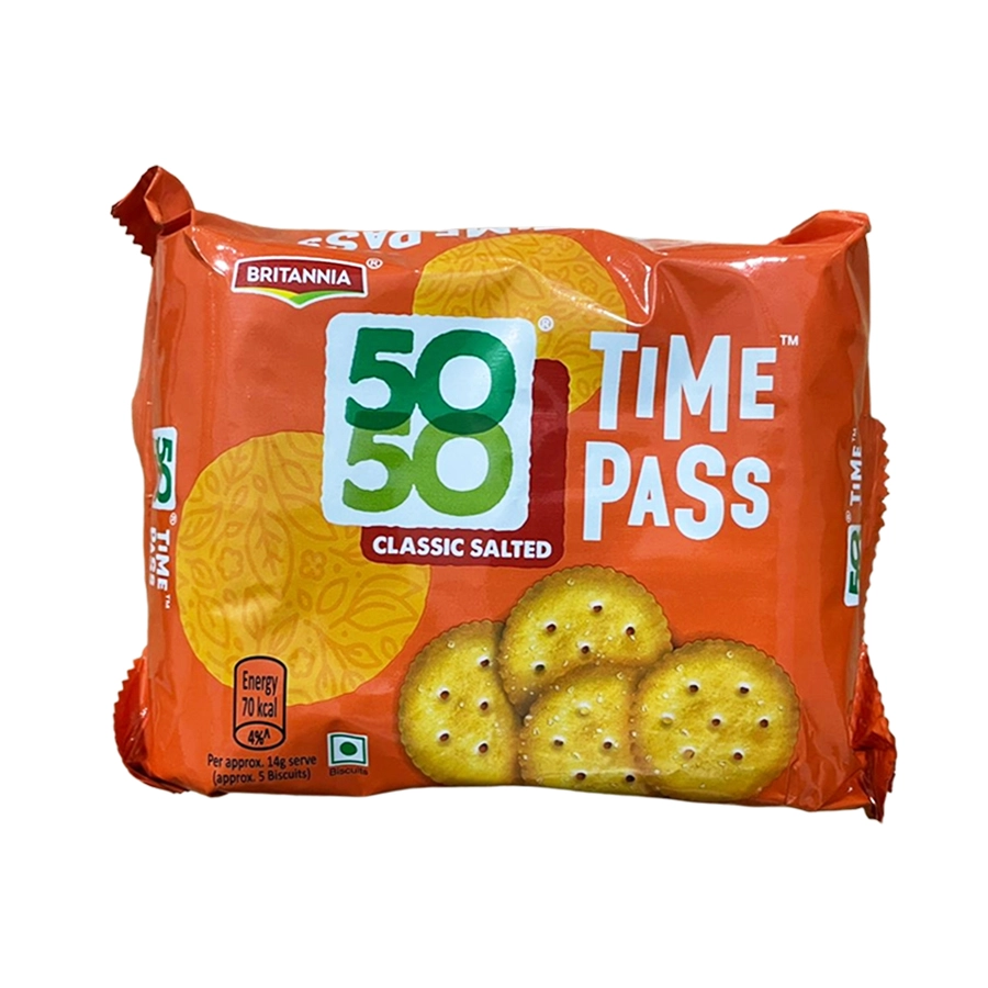 Britannia time pass  c s 142gm