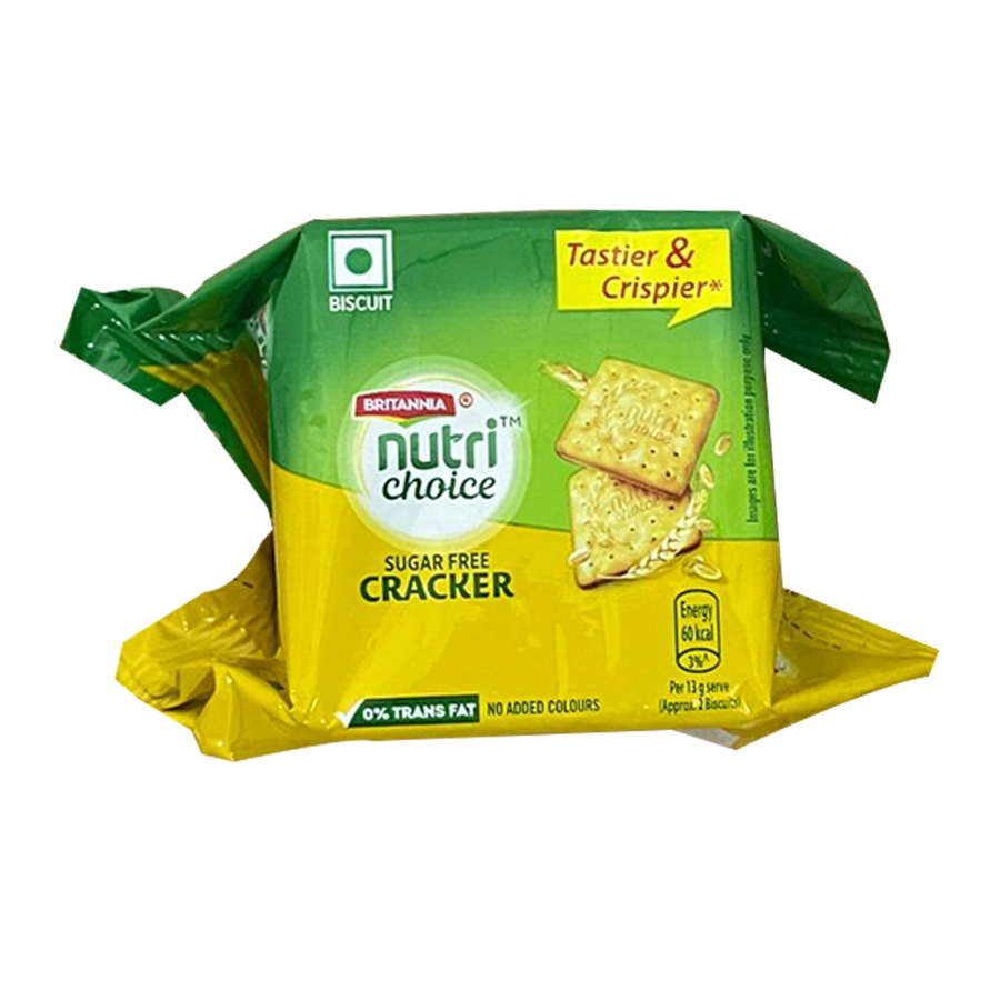 Britannia Nutri Choice  Sugar Free Cracker 60 Gm