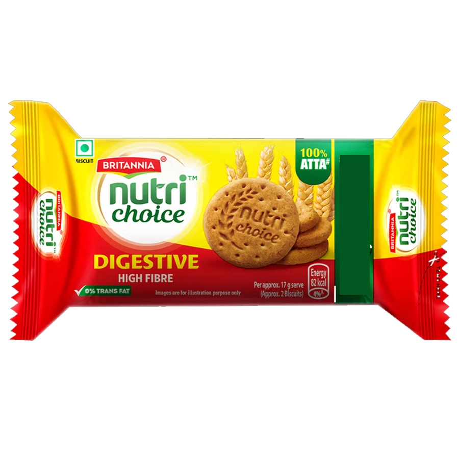Britannia Nutri Choice Digestive Hi-Fibre Biscuit 192Gm