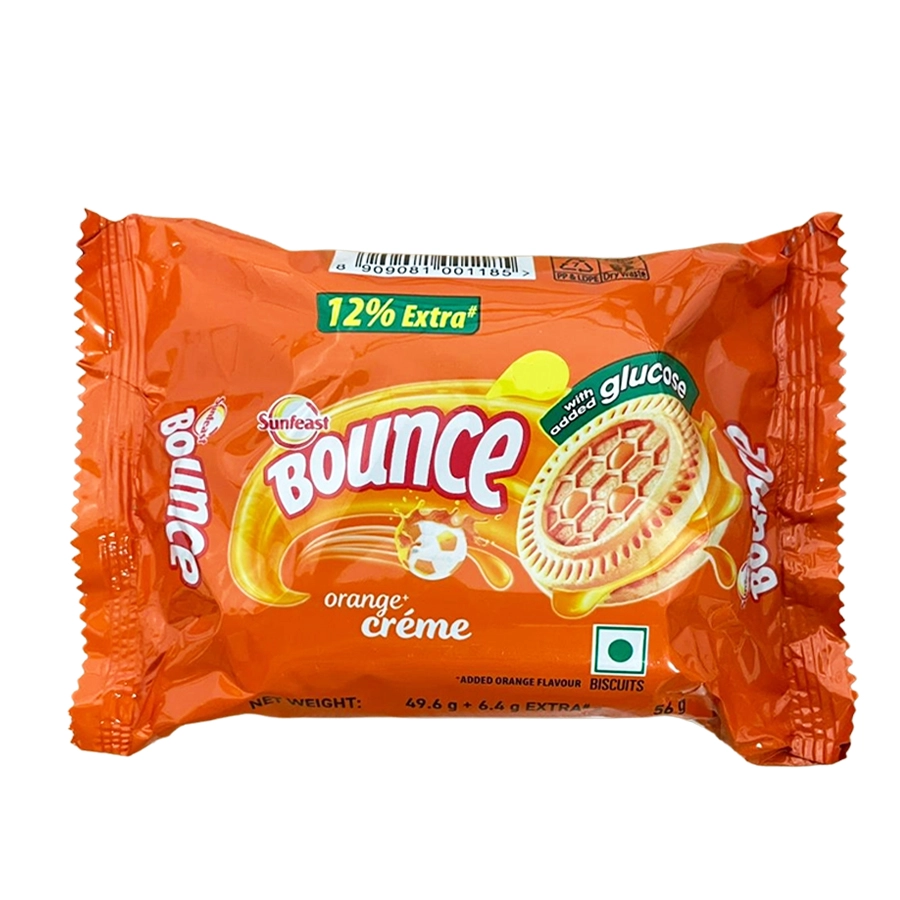 Sunfeast Bounce Orange Creme 56 G