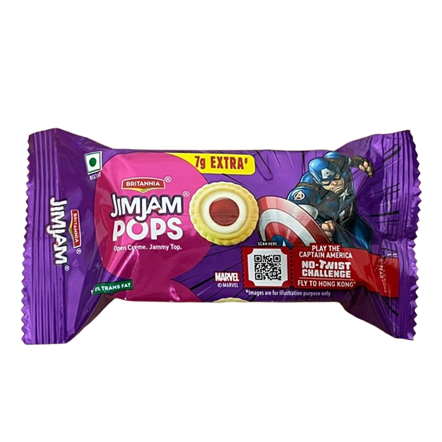 Britannia Jimjam Pops 42Gm