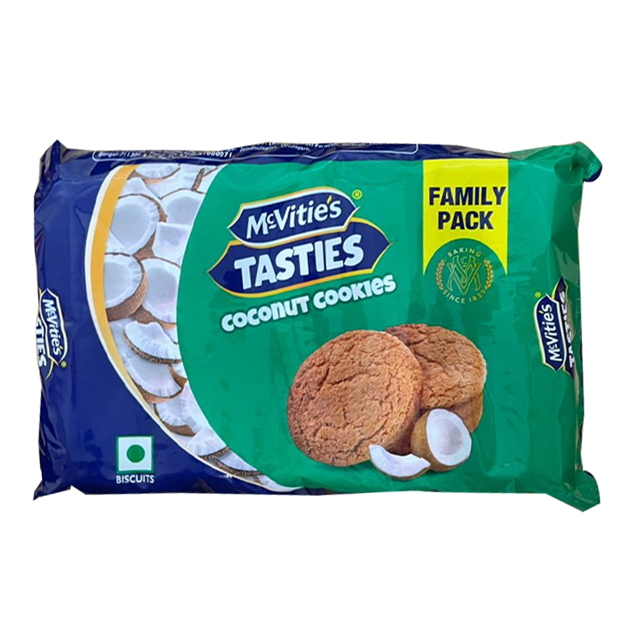 Mcvities Tasties Coconut Cookies Family Pack 522.5Gm