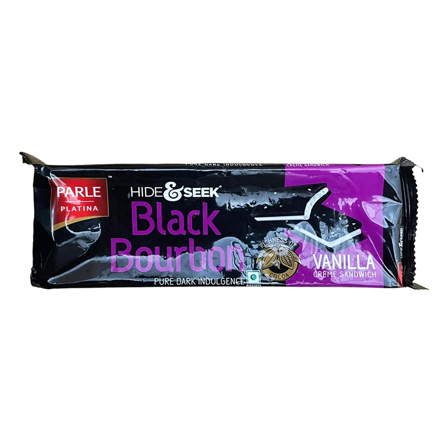 Parle hide & seek black bourbon vanilla 100gm
