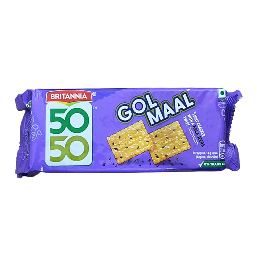 Britannia 50-50 Gol Maal 110Gm
