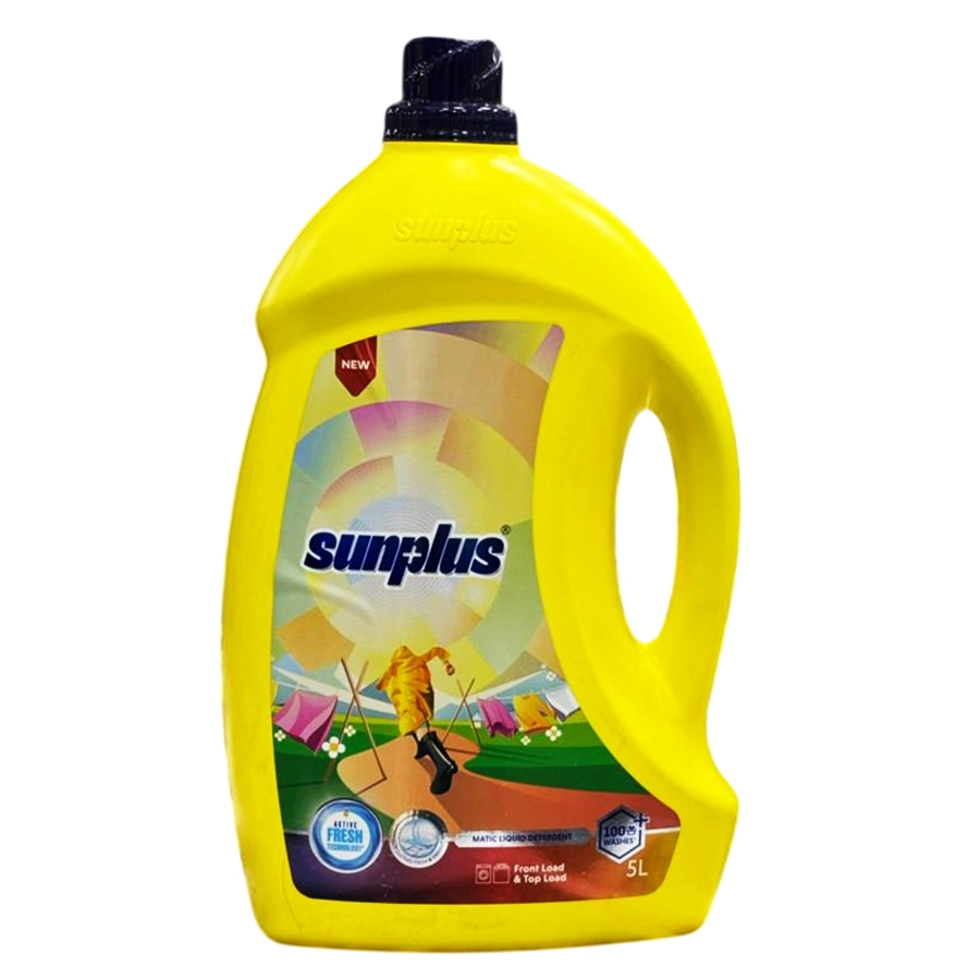 Sunplus liquid detergent 3kg + 2kg