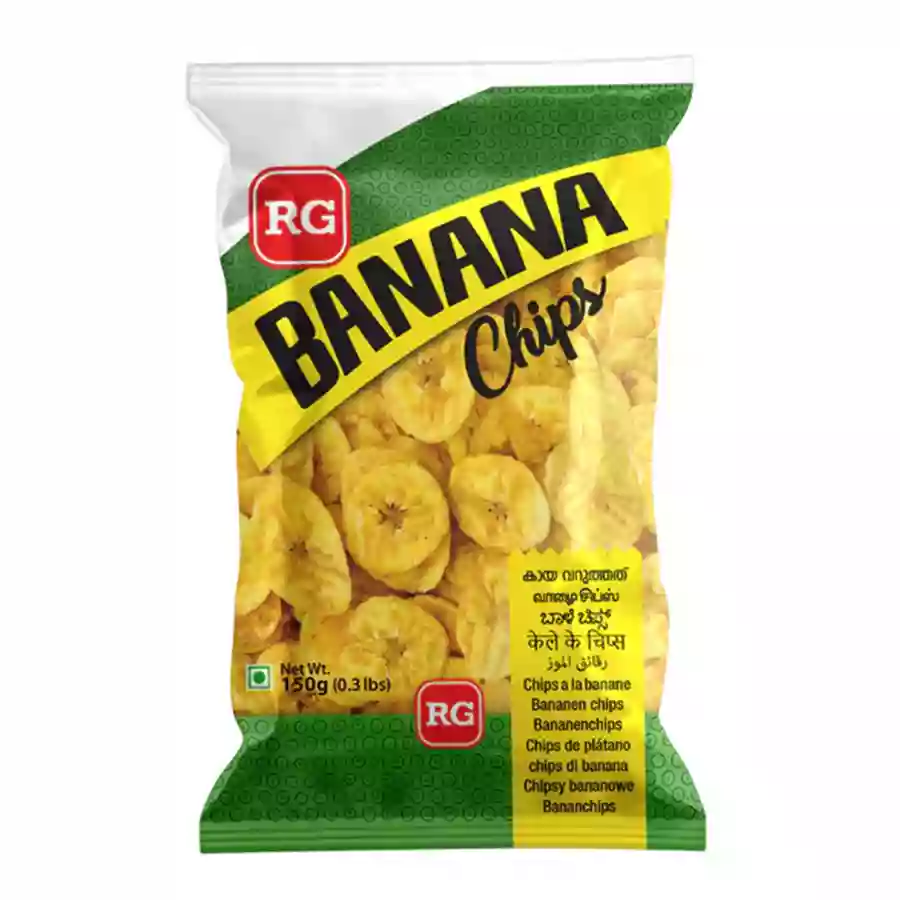 Rg Banana Chips 150 G