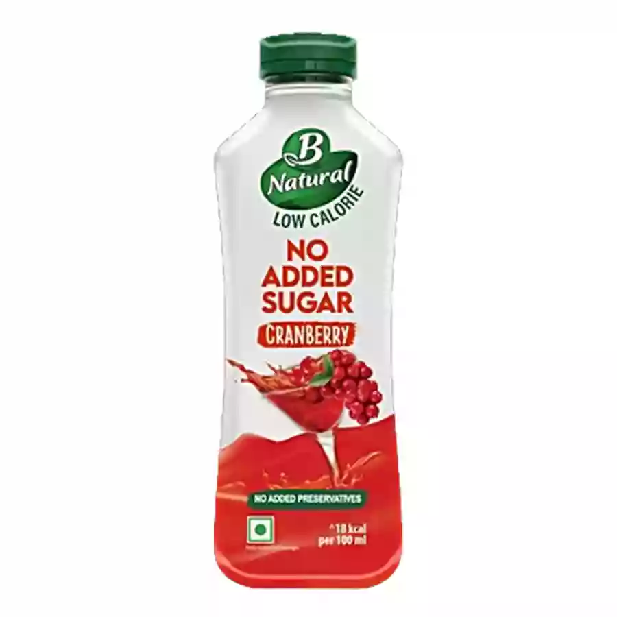 B Natural Caranberry No Added Sugar 750Ml