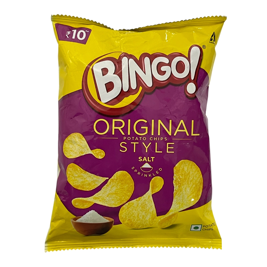 Bingo potato chips salt sprinkled 21gm