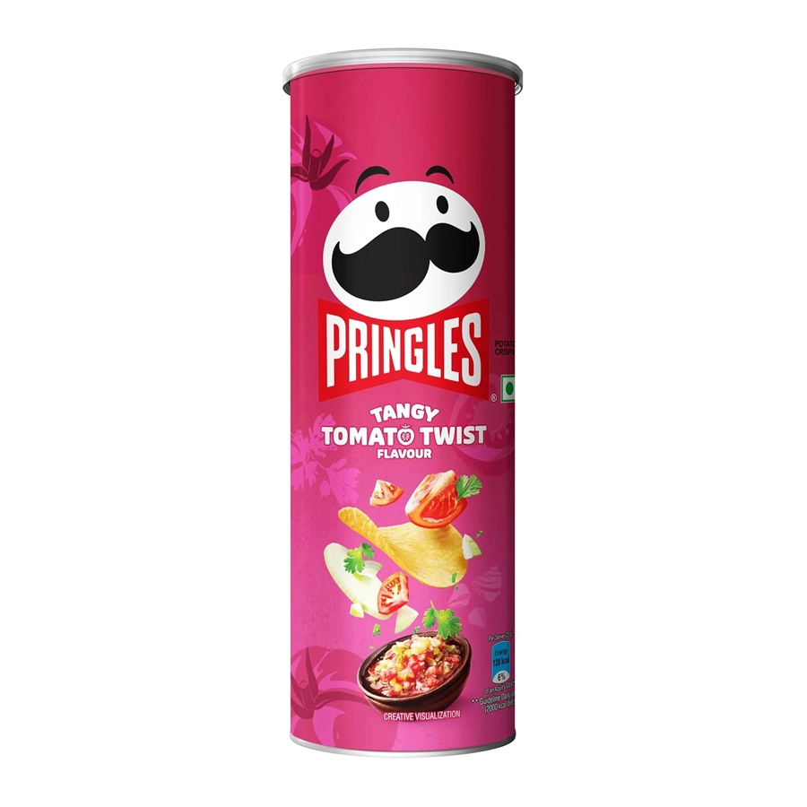 Pringles Tangy Tomato Twist 102Gm