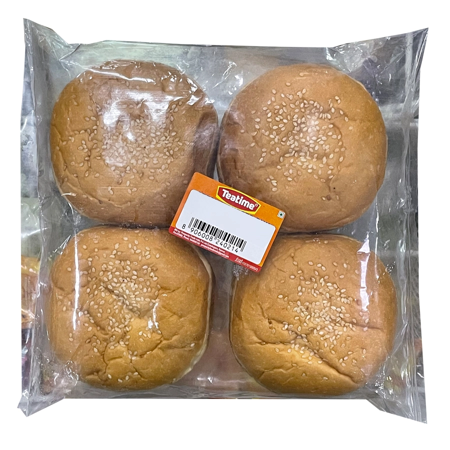 Tea Time Burger Bun 4Pcs