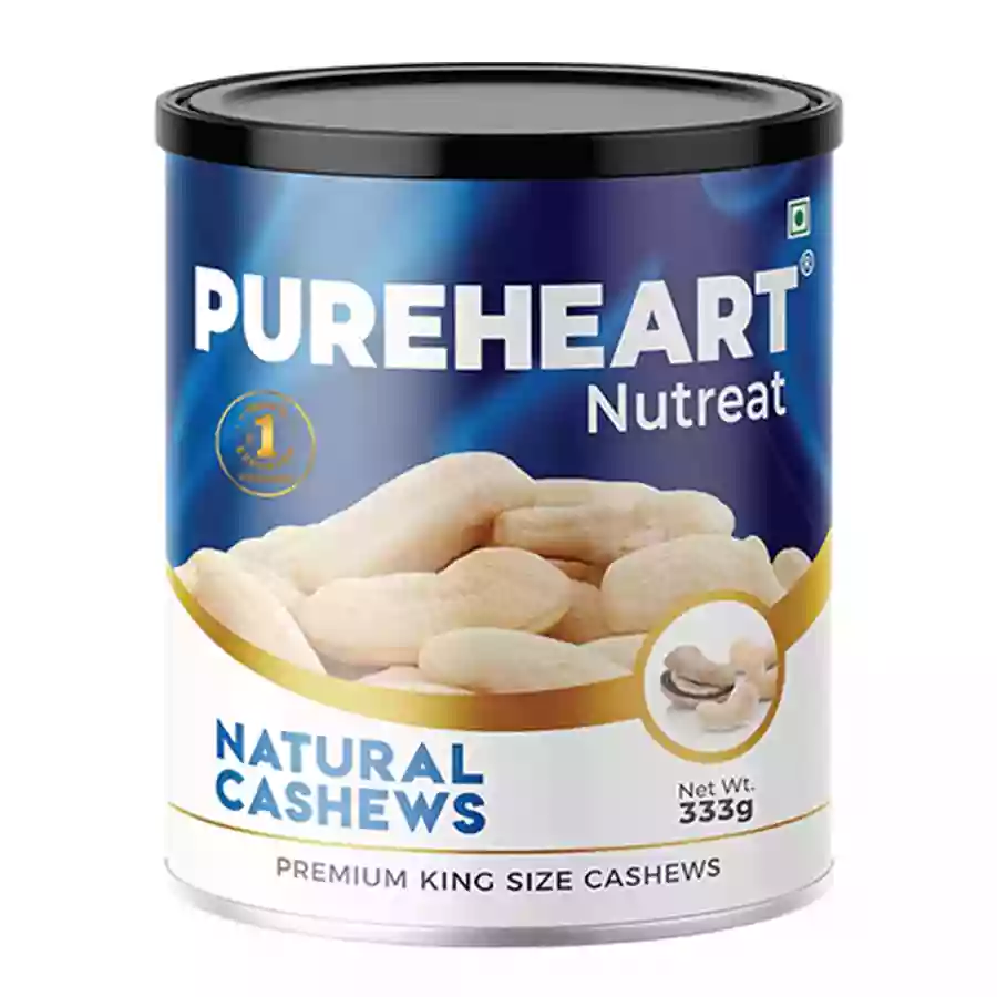 Pureheart Natural Cashew 333Gm