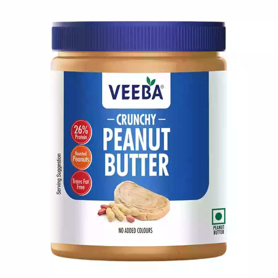 Veeba Peanut Butter Crunchy 900 Gm