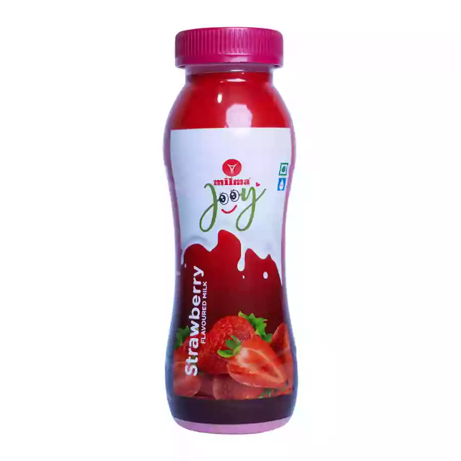 Milma Jooy Strawberry Flavoured Milk 180 Ml