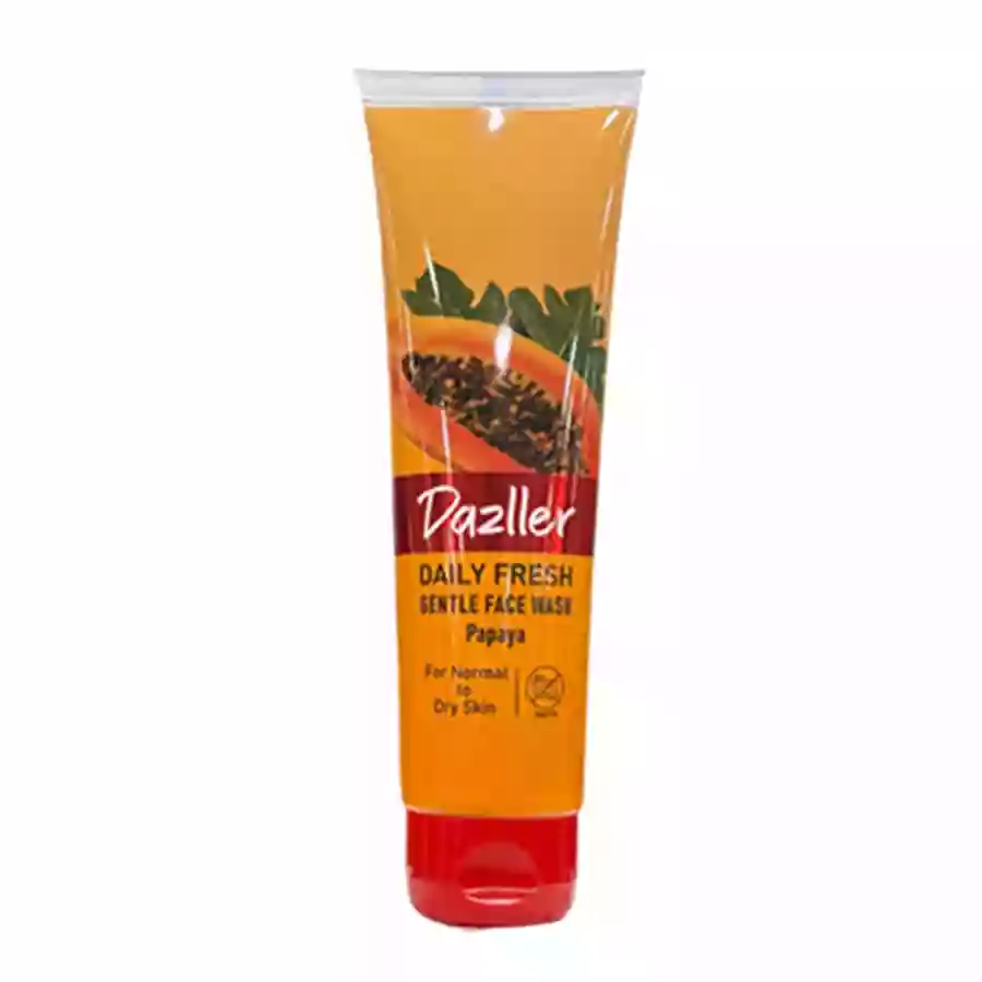 Dazller Daily Fresh Gentle Face Wash Papaya 100 Gm