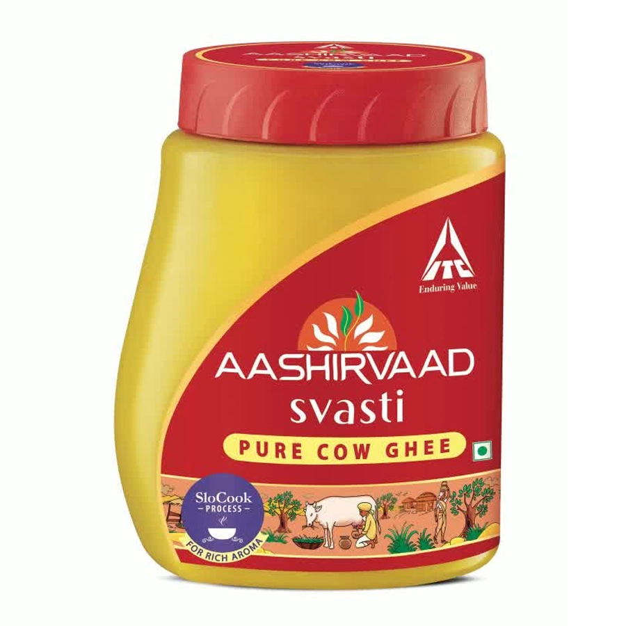 Aashirvaad svasti pure cow ghee 500ml