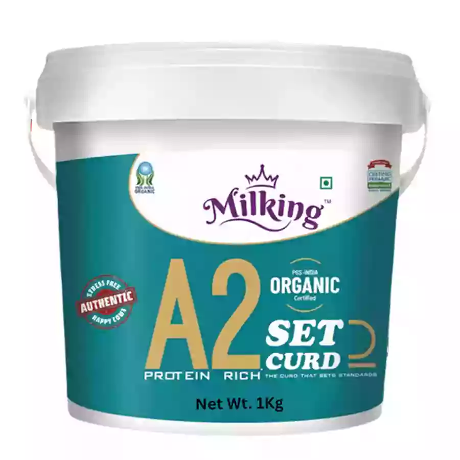 Milking A2 Set Curd 1 Kg