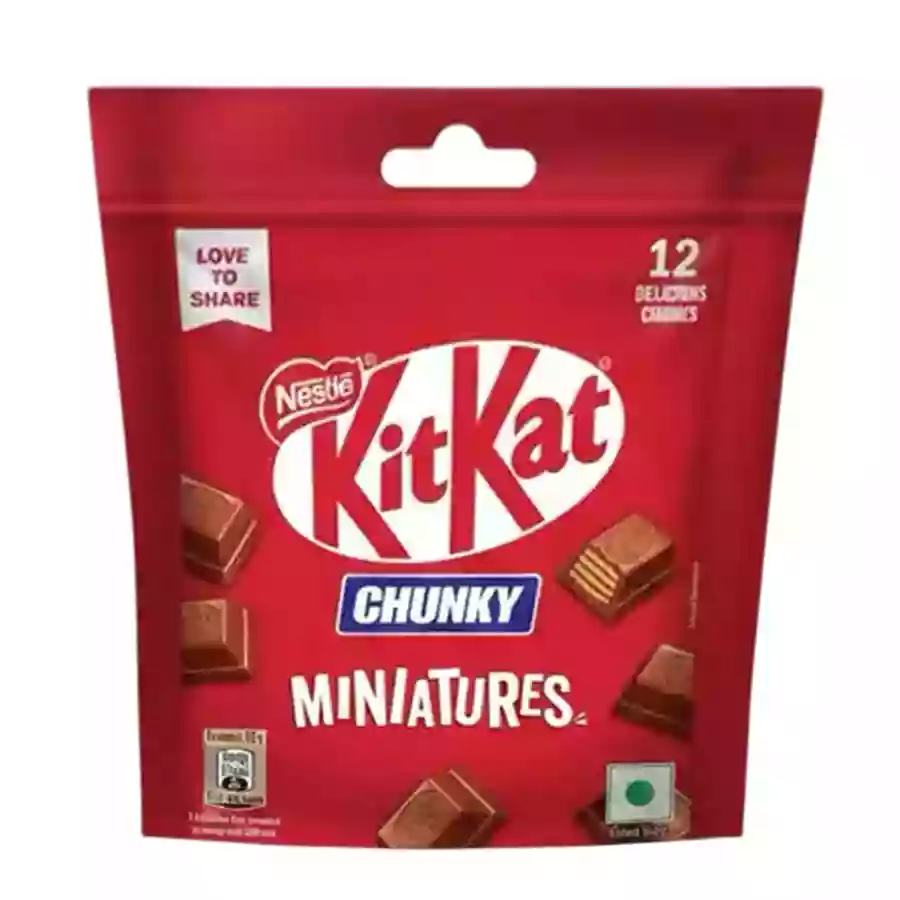 Nestle Kitkat Chunky Miniatures 126Gm