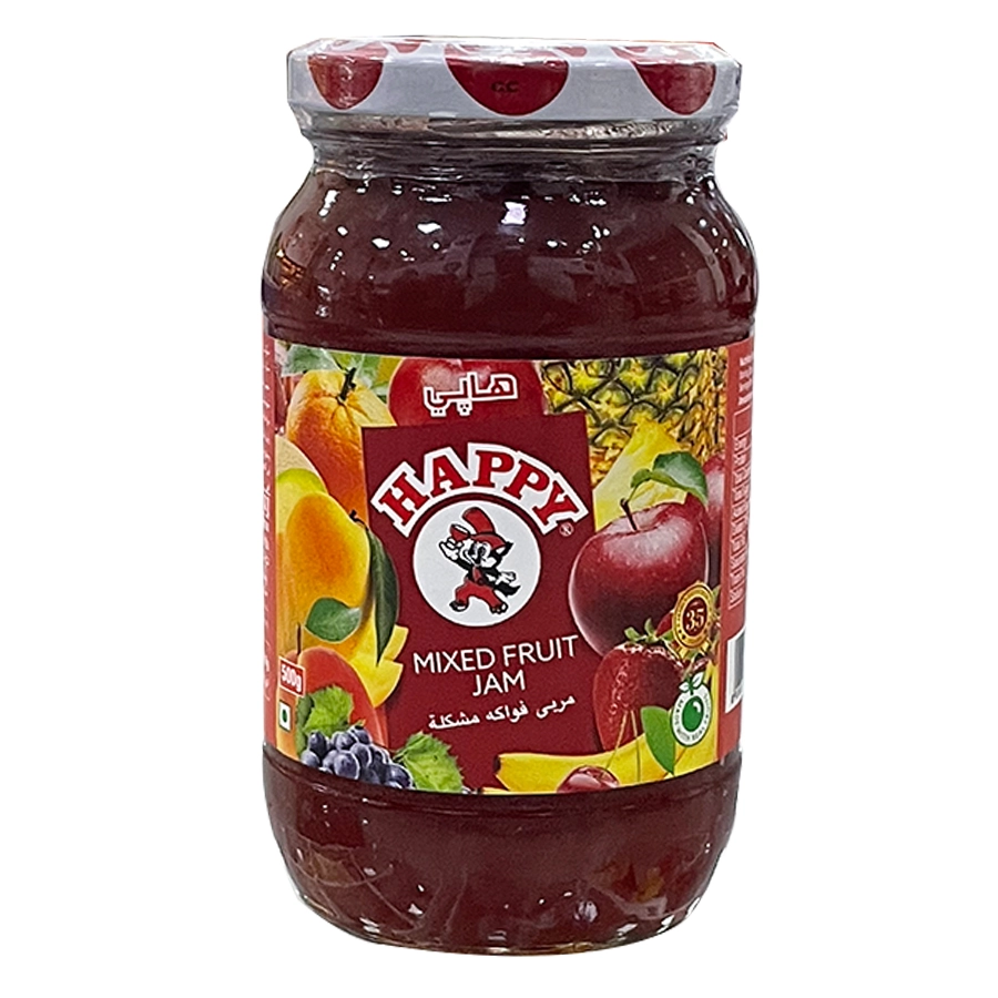Happy Mixed Fruit Jam 500Gm