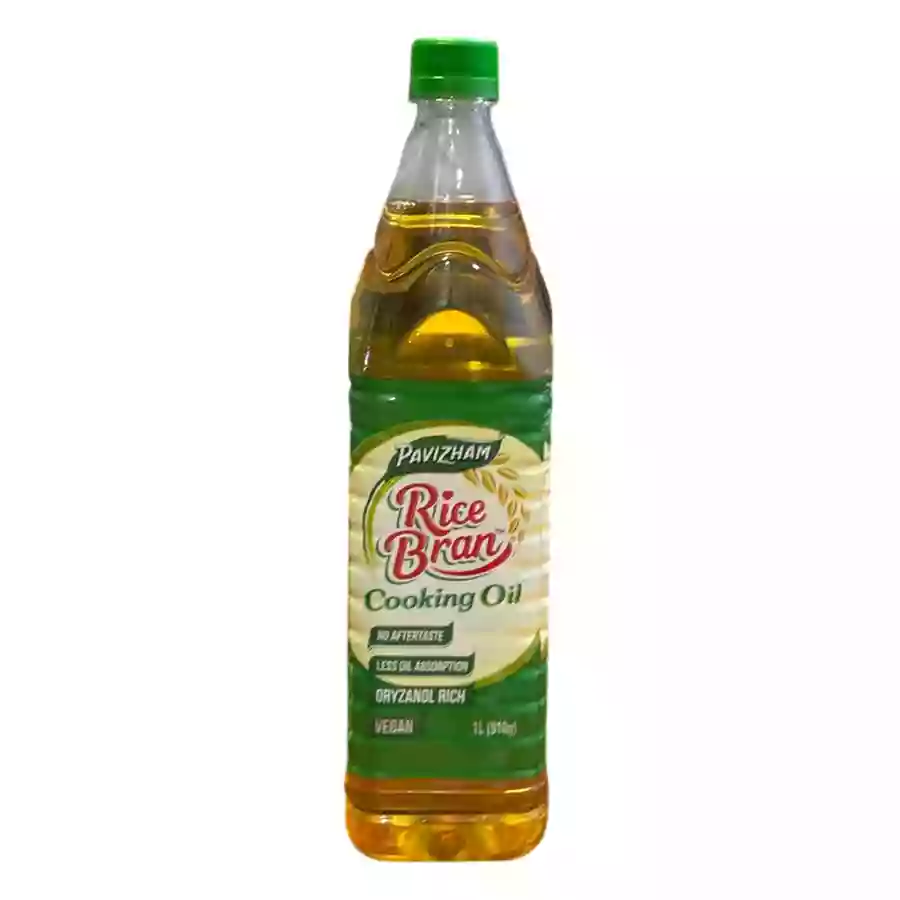 Pavizham Ricebran Oil 1 Ltr Pet